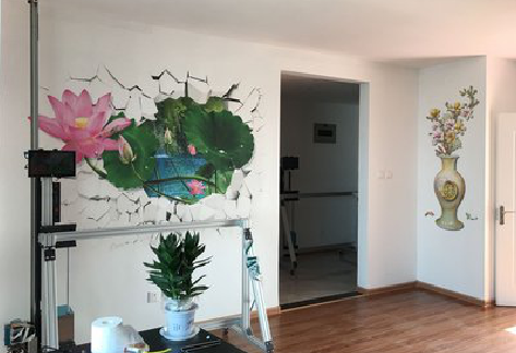 会昌墙体彩绘相比墙纸的优势。