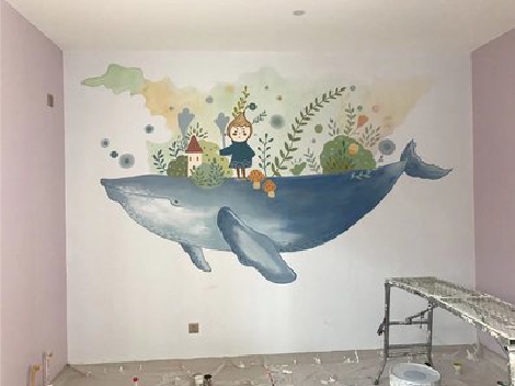 会昌手绘墙的特点及优势。